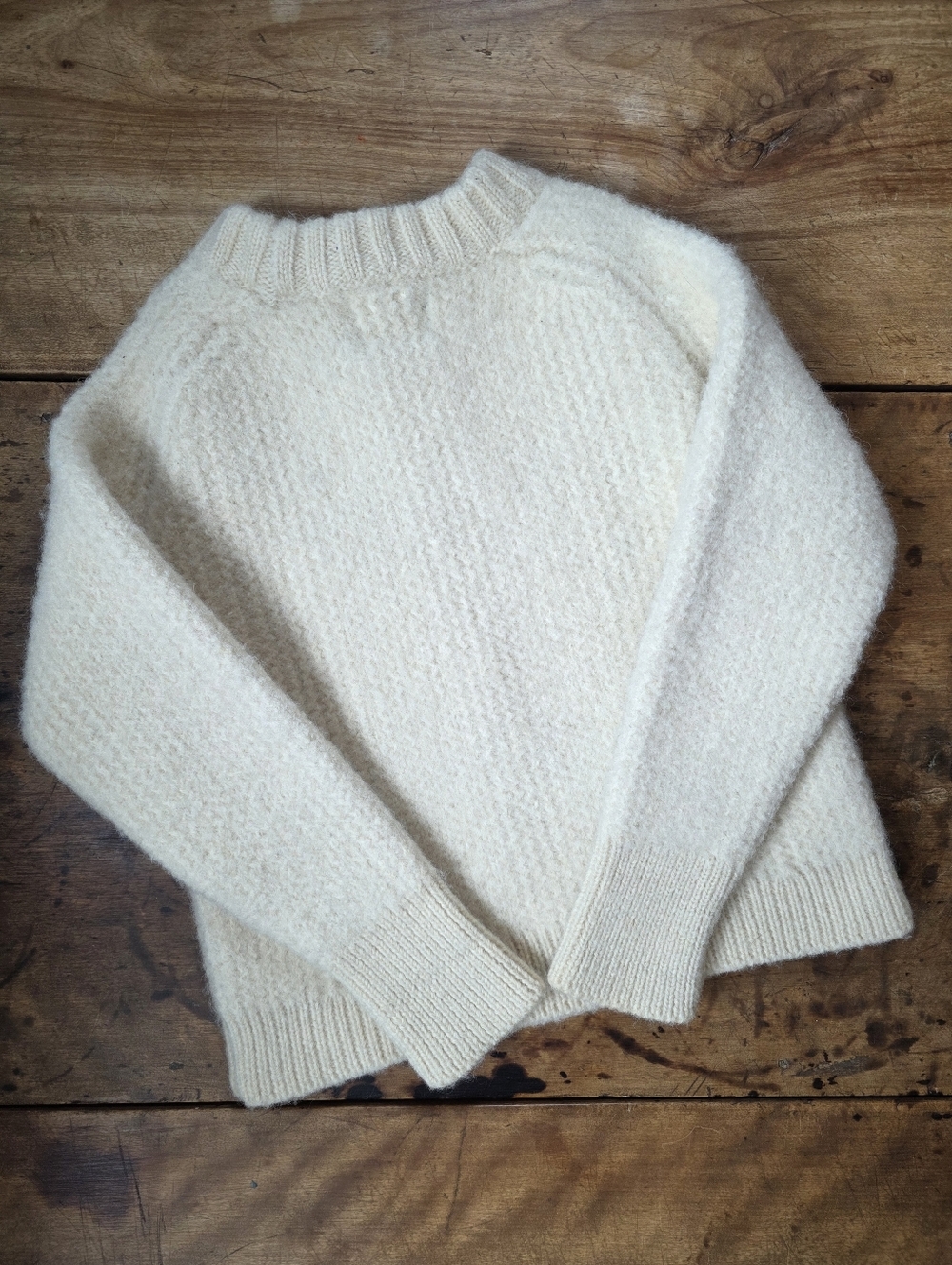 Northern Watters Knitwear Wool Sweater – Size 36 (refer to description) - Cream - Picture 5 of 7